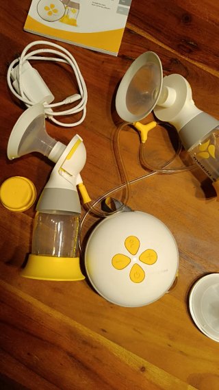 Sacaleches inalámbrico doble de Medela