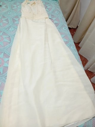 Vestido de fiesta blanco