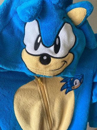 Pijama/Disfraz Sonic y spiderman pijama 134/140