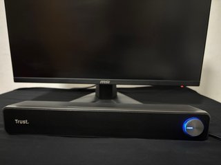Monitor MSI MAG 242F Gaming + Barra Sonido Trust