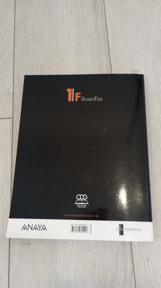 LIBRO DE FILOSOFÍA 1 BACH - NUEVOS