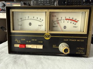 Medidor SWR/Potencia Zetagi Mod.500