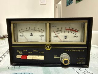 Medidor SWR/Potencia Zetagi Mod.500