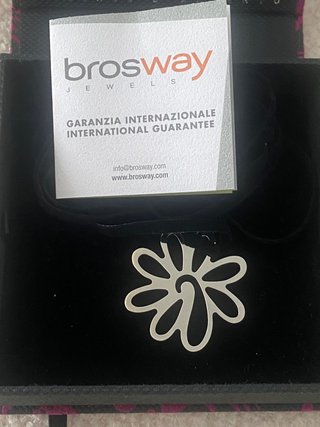Colgante Flor Plata