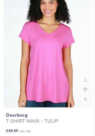 Camiseta  mujer Deerberg