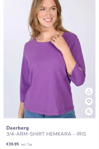 Camiseta  mujer Deerberg
