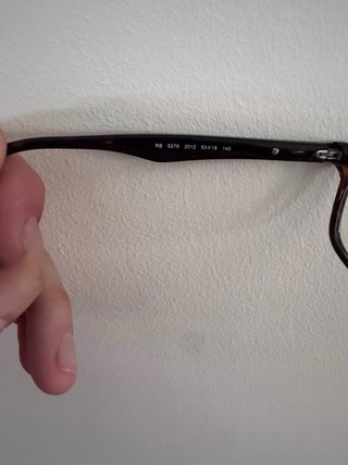 Gafas graduadas Ray-Ban negras