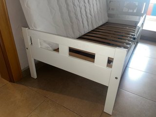 Cama infantil blanca Ikea