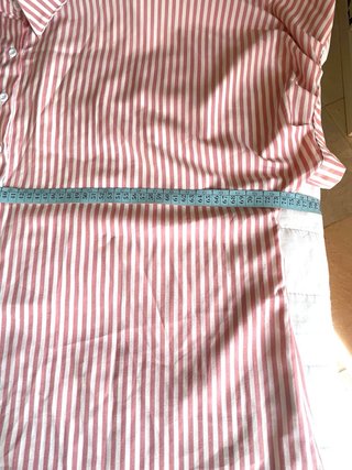 Camicia curvy a maniche corte
