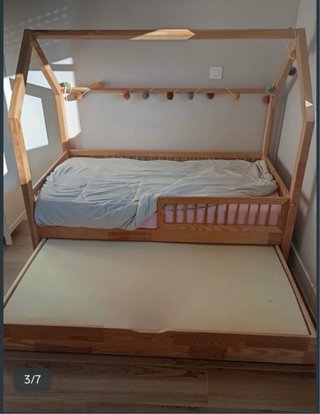 Cama Montessori nido madera