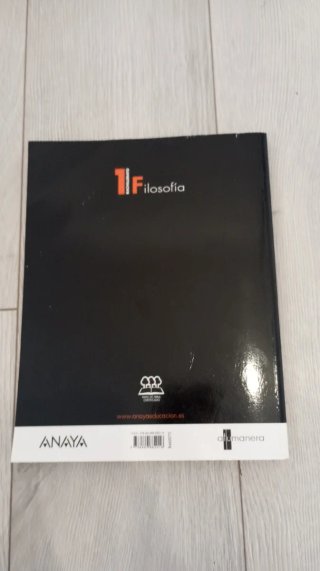 LIBRO DE FILOSOFÍA 1 BACH - NUEVO