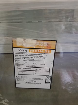 Ventana PVC Cortizo Oscilobatiente 120x150 cm Nuev