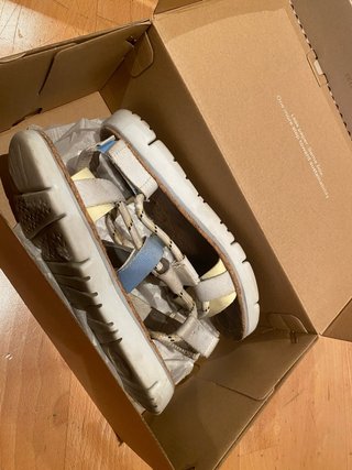 Sandalias Camper Beige y Amarillo