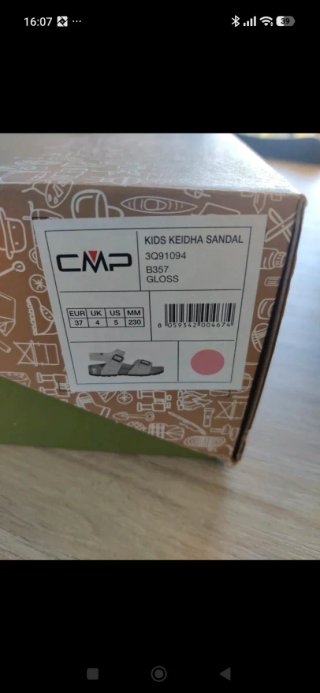 Sandali CMP per bambina Taglia 37 Fucsia