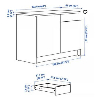 Mueble de cocina Ikea blanco