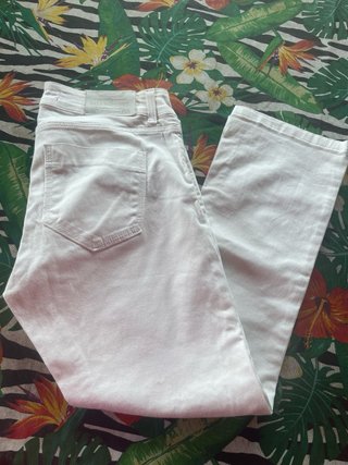 Pantalón pitillo elástico mujer