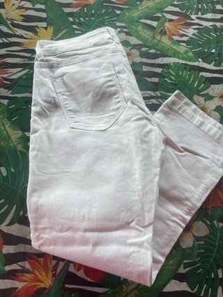 Pantalón pitillo elástico mujer