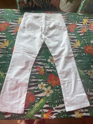 Pantalón pitillo elástico mujer
