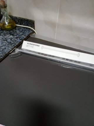 Barra colgador Ikea Kungsfors 55cm Aluminio