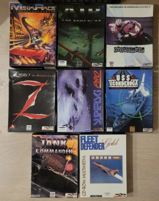 Lote 17 Juegos PC CDROM Ordenador Planeta Agostini