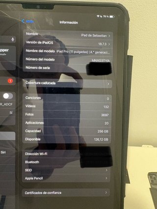 iPad Pro 11 M2 256GB Plata