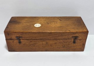 Antico Microscopio Portatile in Ottone Fine XIX S.
