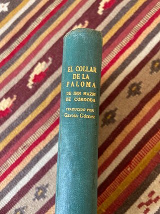 Libro el collar de la paloma