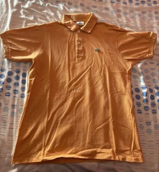 *Polo Lacoste Hombre naranja