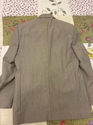 Traje de caballero beige/gris talla M