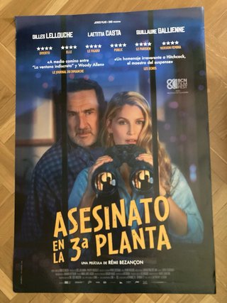 Póster Película Asesinato en la 3ª Planta