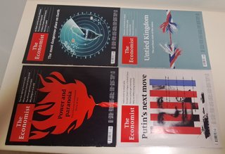 The Economist - 11 riviste anno 2021 3€ cadauna