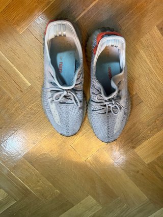Adidas Yeezy Boost 350 V2 Gris Naranja