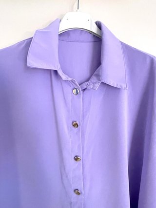 Camicia curvy ad ali di pipistrello XXXL