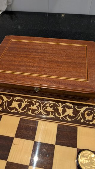 Tabuleiro de Damas Decorativo