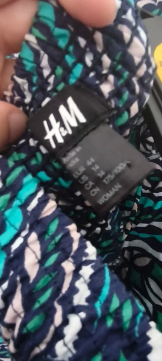 Vestido tirantes H&M estampado