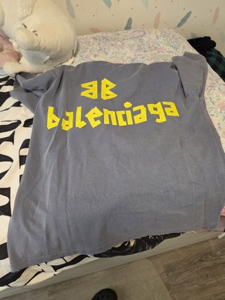 Camiseta Balenciaga Gris