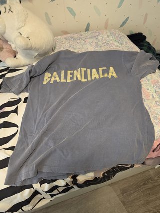 Camiseta Balenciaga Gris
