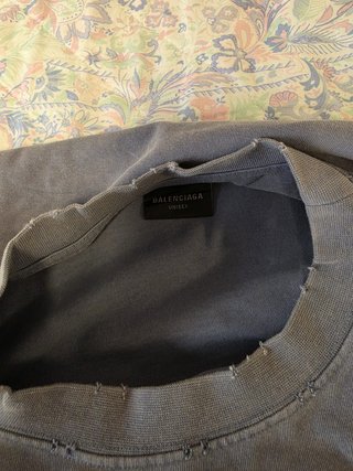 Camiseta Balenciaga Gris