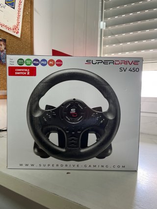 Volante y pedales para PS4/XBox/PS3/PC/SWITCH
