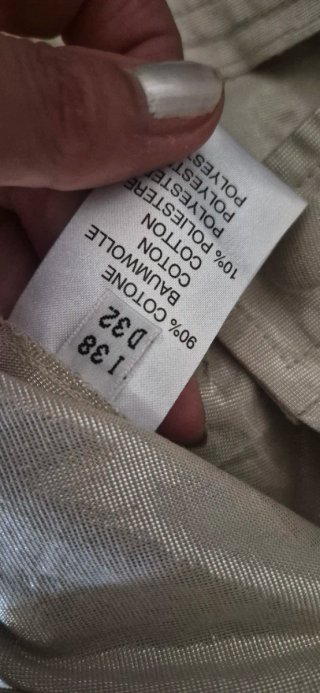 Pantaloni Blugirl Blumarine Beige/Argento