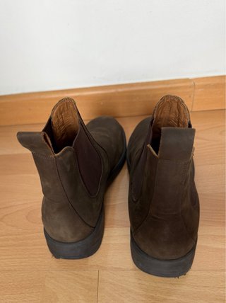 Stivali Chelsea Zara Marroni