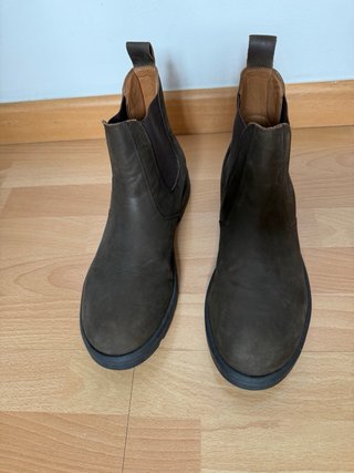 Stivali Chelsea Zara Marroni