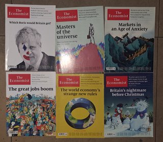 The Economist - 12 riviste anno 2019 3€ cadauna 30