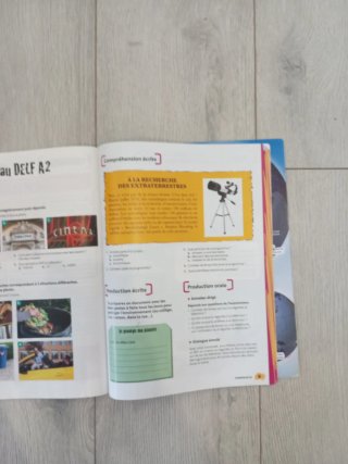 LIBROS DE FRANCES 4 NIVEL A2- COMO NUEVOS