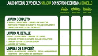 Limpieza de coches exclusivo a domicilio