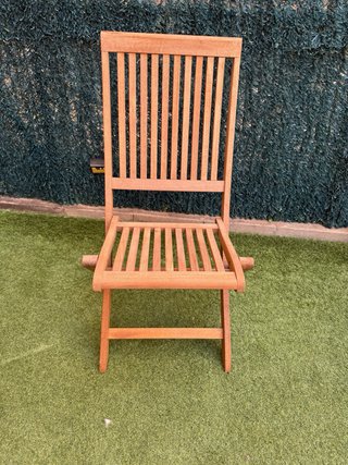 Sillas de teca plegables para exterior
