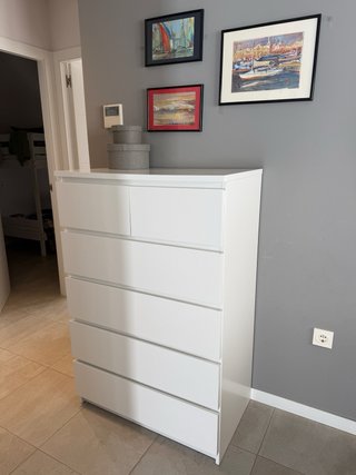 Cómoda Malm IKEA Blanca