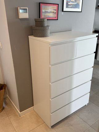 Cómoda Malm IKEA Blanca