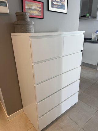 Cómoda Malm IKEA Blanca