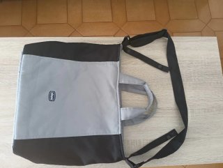 Bolso Chicco  para silla de paseo gris y negro
